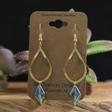 Diamond Drop Earrings