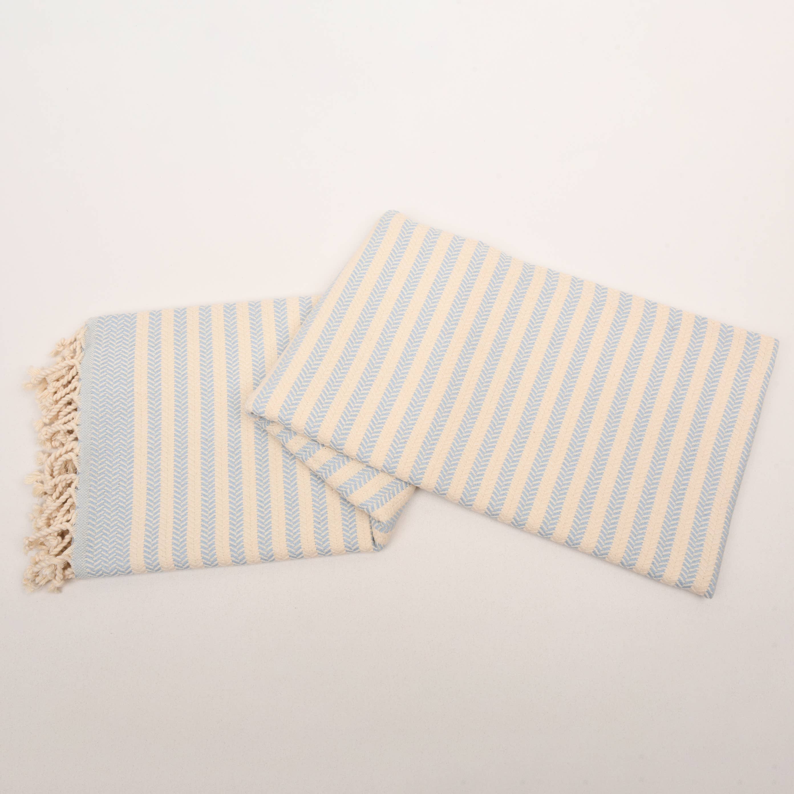 Herringbone Turkish Towels – Organic, Soft & Handwoven