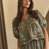 Embroidered blouse