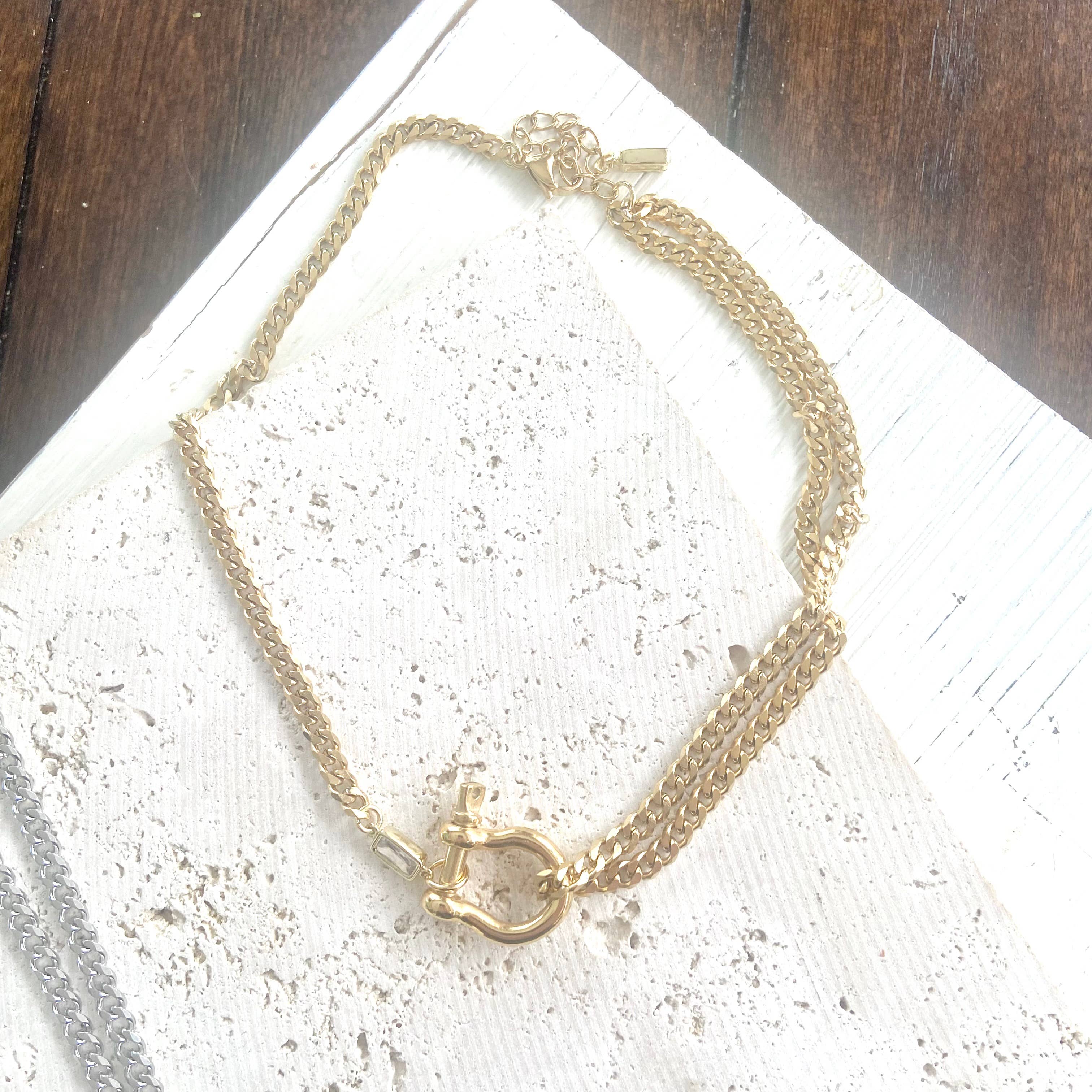 Shackle Chain Necklace