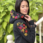 Wildflower Wool Zip Hoodie