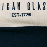 "AMERICAN CLASSIC" ROUND NECK CONTRAST DETAIL BABY TEE