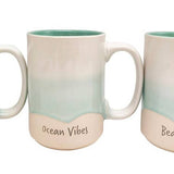 Seafoam Coastal Blue Mug