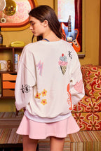 'Somebody Loves You' Graphic Sweatshirt