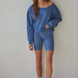 Washed Drop Shoulder Sweater
