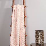 Vintage Style Chunky Knit Throw