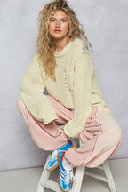 Thin Cable Knit Sweater