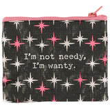 I'm Wanty Zipper Wallet