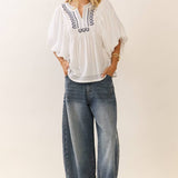 The Striped Barrel Carpenter Culottes Pants