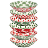 Winter Medley Christmas Dinner Bowl