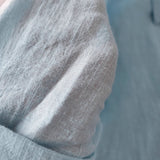 Cotton linen blend button down shirt