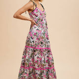 Cotton Floral Maxi Dress