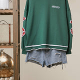 Christmas Back Lettering Sweatshirt