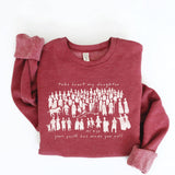 TAKE HEART MY DAUGHTER Graphic Sweatshirt