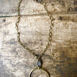 Full Circle Rustic Necklace