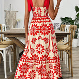 Boho Chic Floral Dress