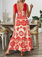 Boho Chic Floral Dress