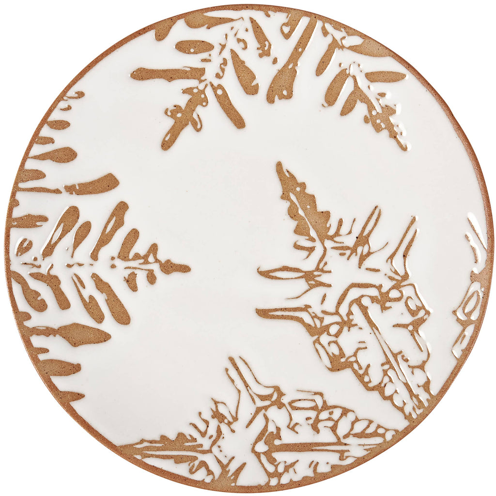 Snowflake Dessert Plate