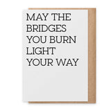 Bridges - Greeting Card