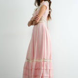 French Vintage-Inspired Lace Dress