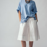 Contrast Stitch Oversized Tee