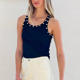 Stud Detailed Tank Top - RTK1102