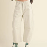 P3820 Barrel Cotton Pants