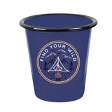 "Find Your Wild" Enamel Reusable Candle