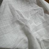 Cotton linen blend button down shirt