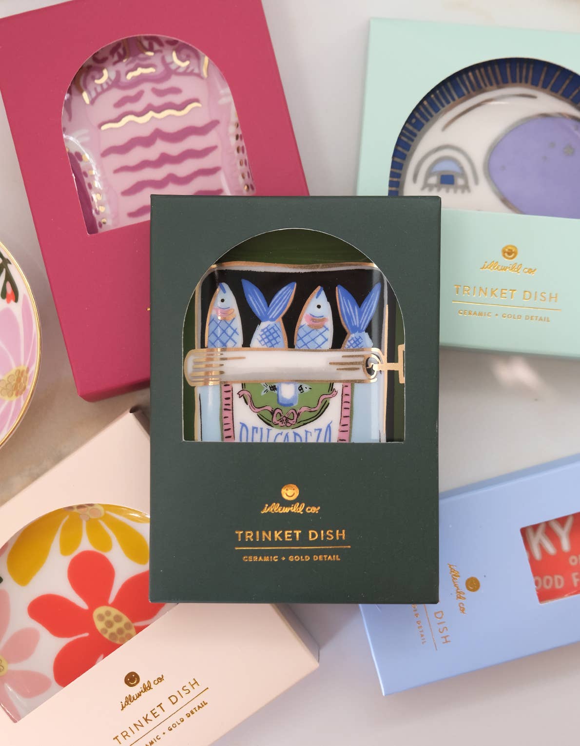 Porcelain Trinket Dish | Tibetan Tiger