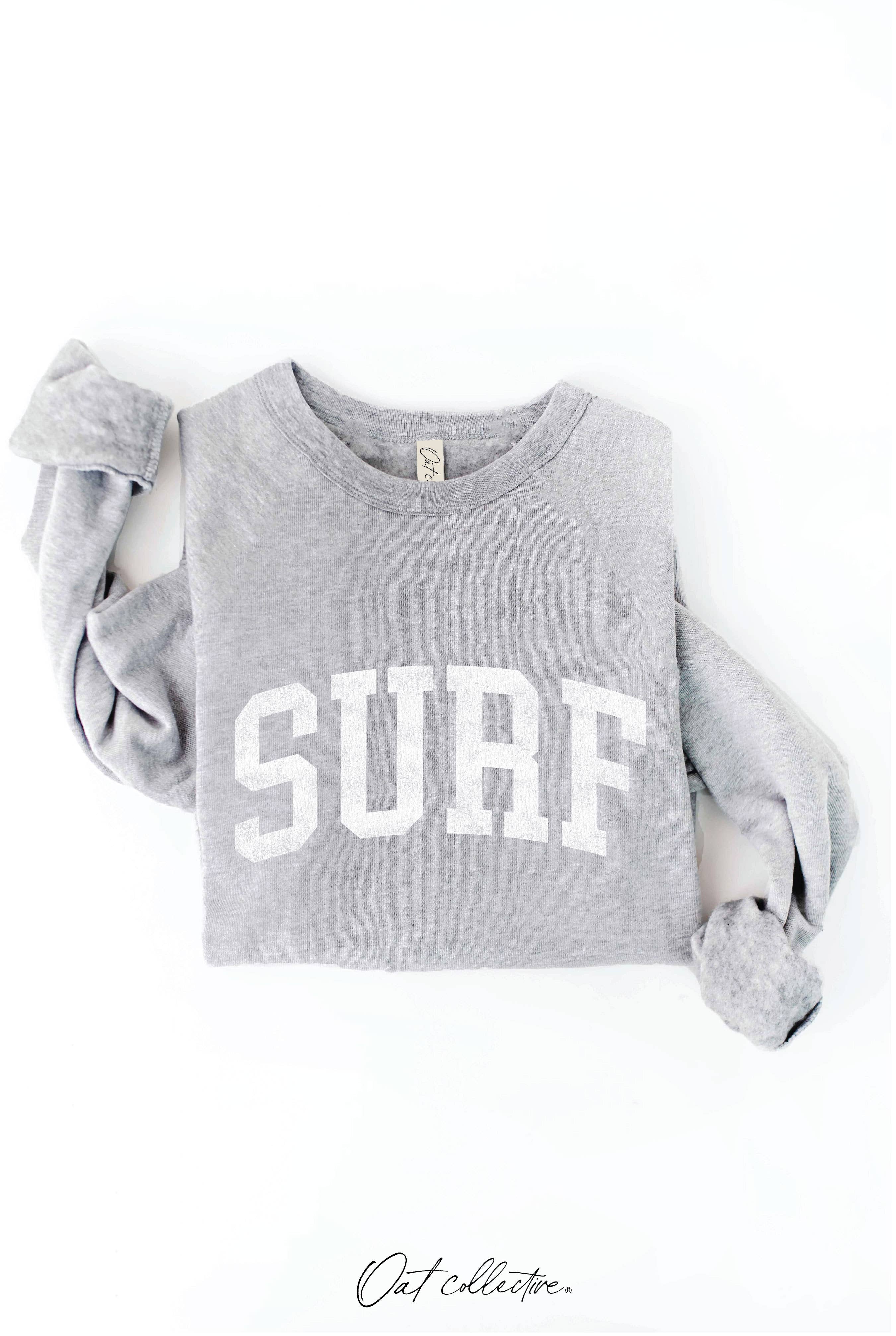 "SURF" Graphic Sweatshirt