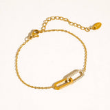 Esme 18K Gold Non-Tarnish Link Chain Bracelet