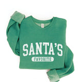 SANTA'S FAVORITE Graphic Sweatshirt