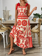 Boho Chic Floral Dress