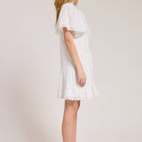 Embroidered Cotton Minidress