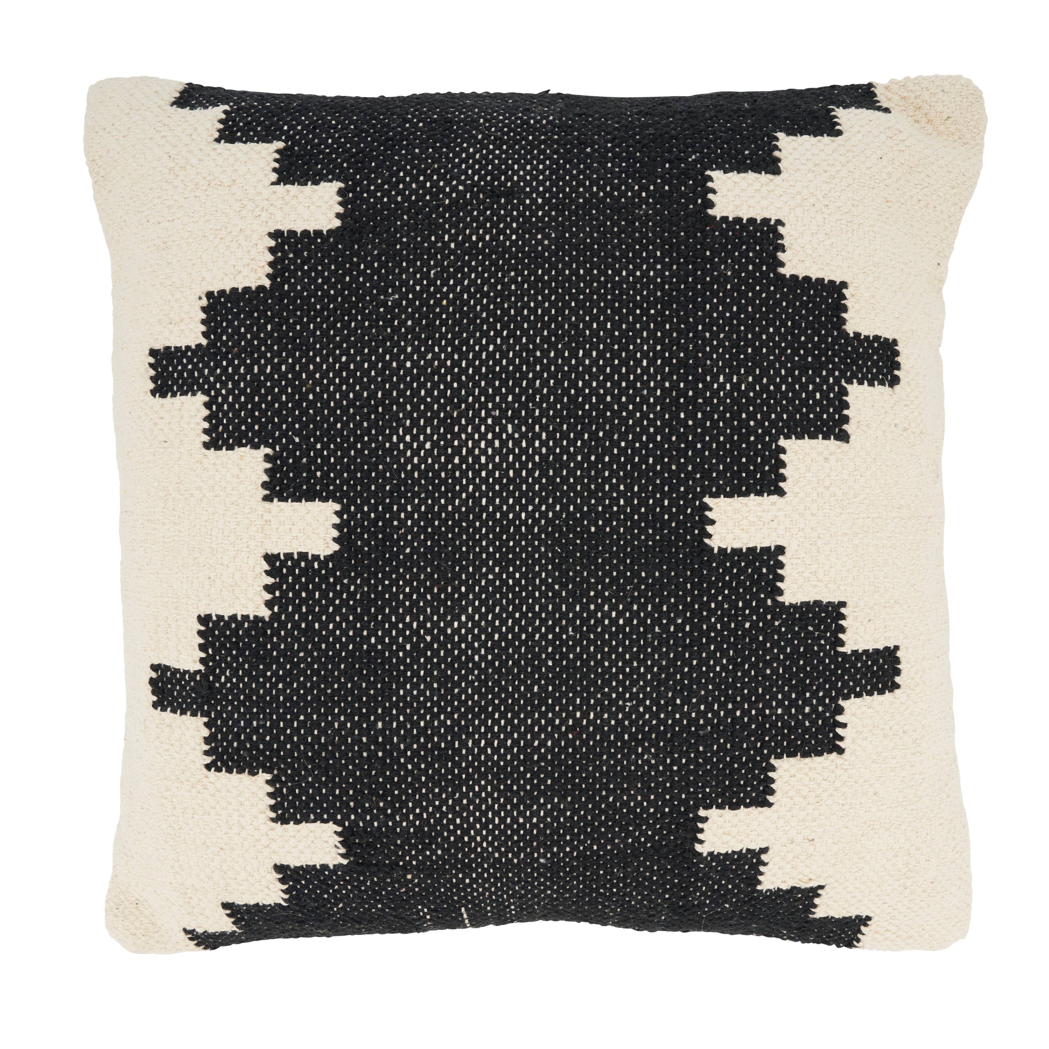 Geometric Harmony Throw Pillow