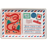 Santa Mail Christmas Dish