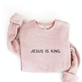 JESUS IS KING Graphic Sweatshirt