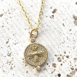 Dainty Queen Bee Necklace