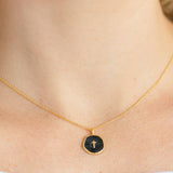 Cross Medallion Necklace