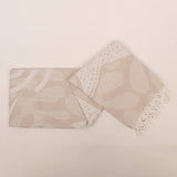 Turkish Cotton Towel with Whale Motif – Spa, Bath or Travel