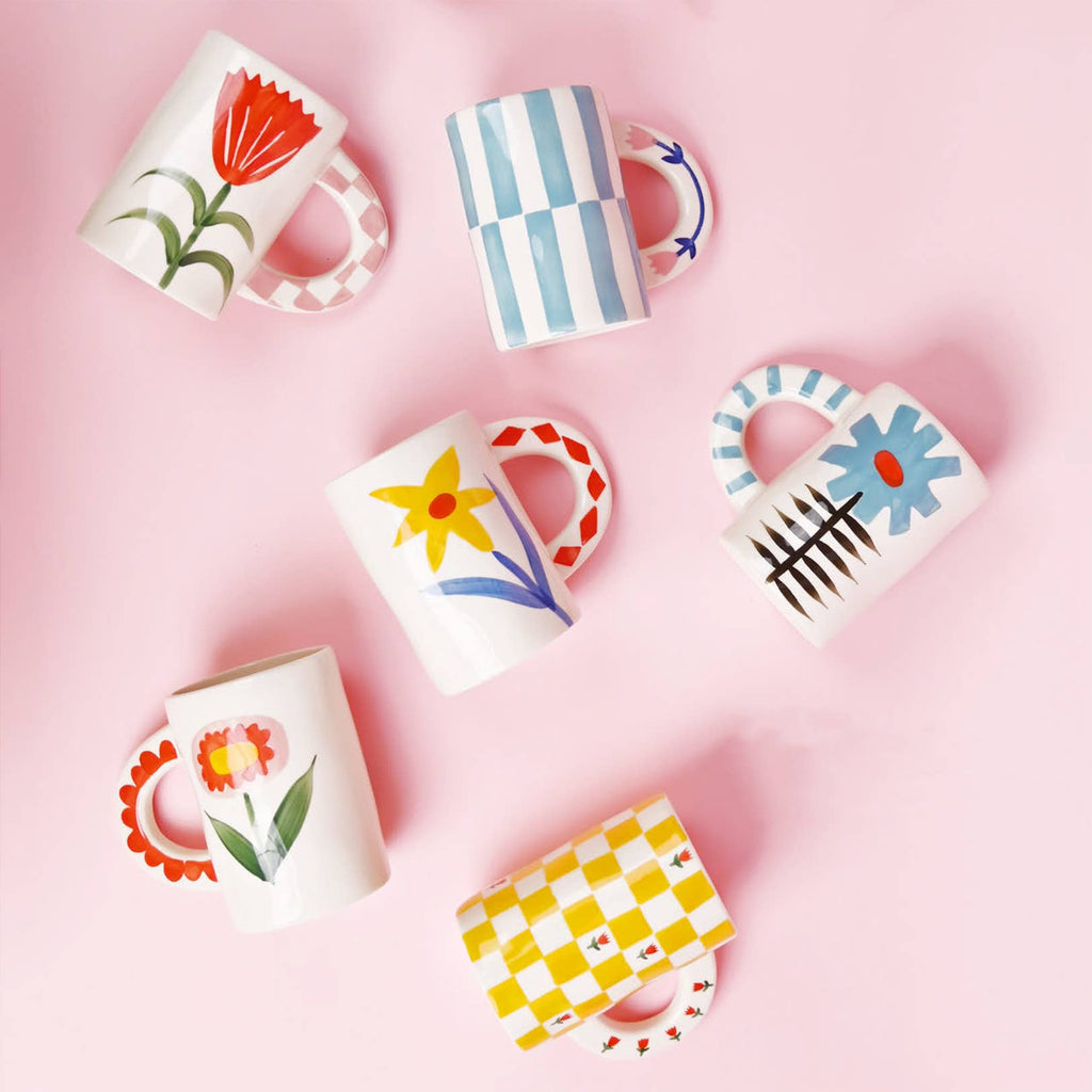 Ceramic Coffee Mug-Handmade Coffee Cups-Tea Drinking Cups