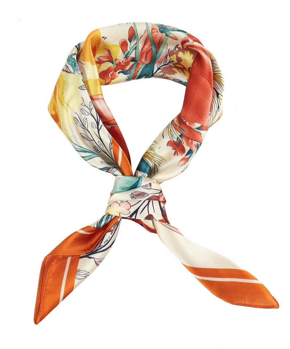 Floral Garden Print Bandana