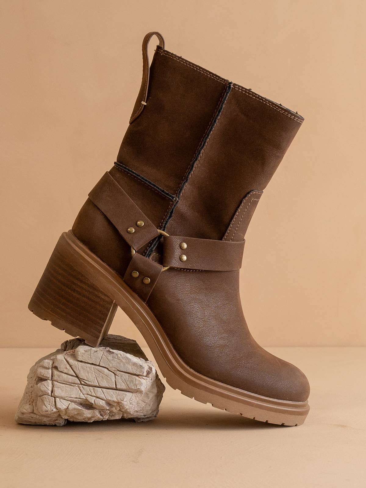 The Clyde | Coffee Ankle Boot