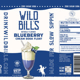 Blueberry: Zero Sugar Soda, Clean Ingredients, 12-Pack, Cans