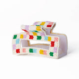 Lola Multi-Color Checked Claw Light-Check Wholesale
