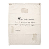 Cinderella Canvas Wall Hanging 31.5" x 40"