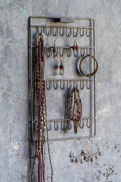 Simple Wire Jewel Hook Wall Mount