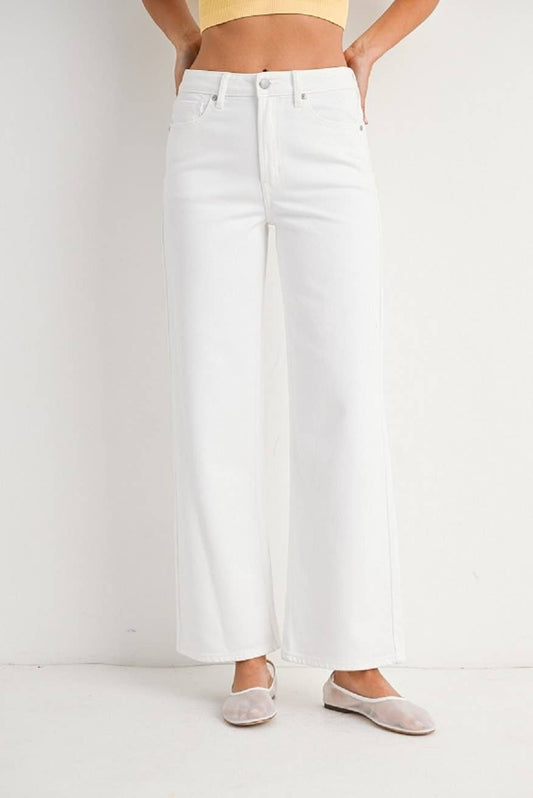 High Rise Straight Leg Jeans