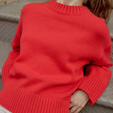 The Asher Sweater | Oversized Cropped Sweater